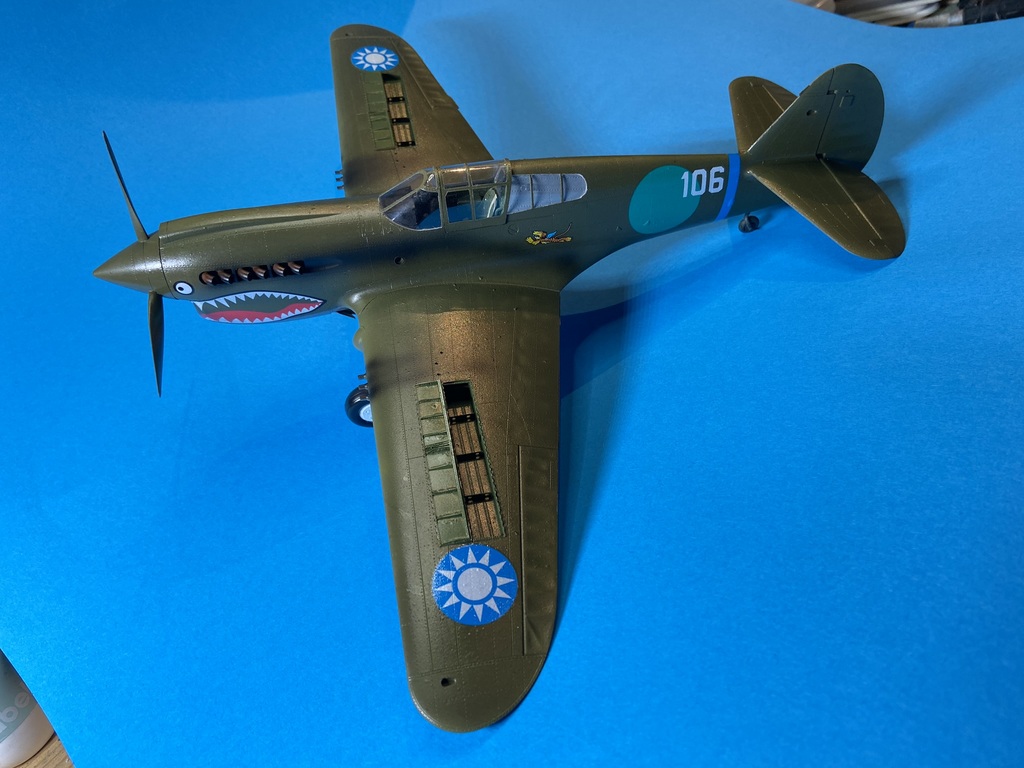 Curtiss P-40E Warhawk/Kittyhawk , Trumpeter 1/32  56ptc3n