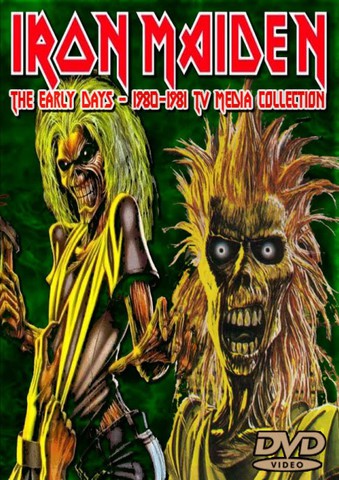 Iron Maiden - 1980-1981 TV media collection Englisch 1981  MPEG DVD - Dorian