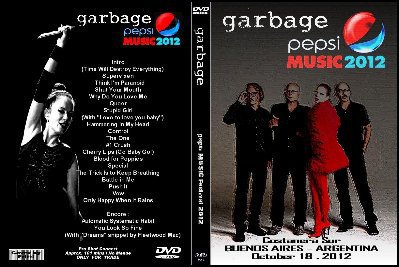 Garbage - Buenos Aires Englisch 2012  MPEG DVD - Dorian