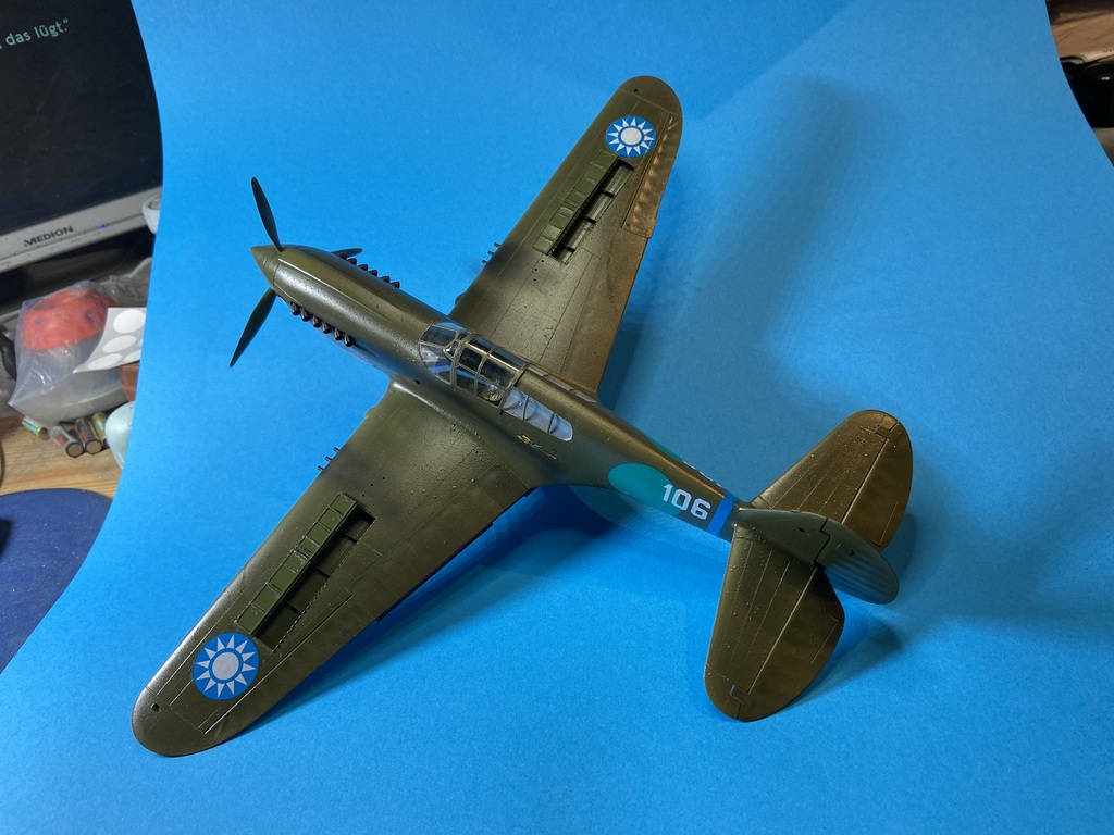 Curtiss P-40E Warhawk/Kittyhawk , Trumpeter 1/32  58r3ibu