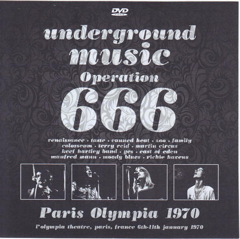 Underground Music - Operation 666 Englisch 1970  MPEG DVD - Dorian