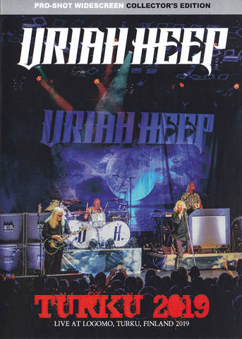 Uriah Heep - Turku Finland Englisch 2019  AC3 DVD - Dorian