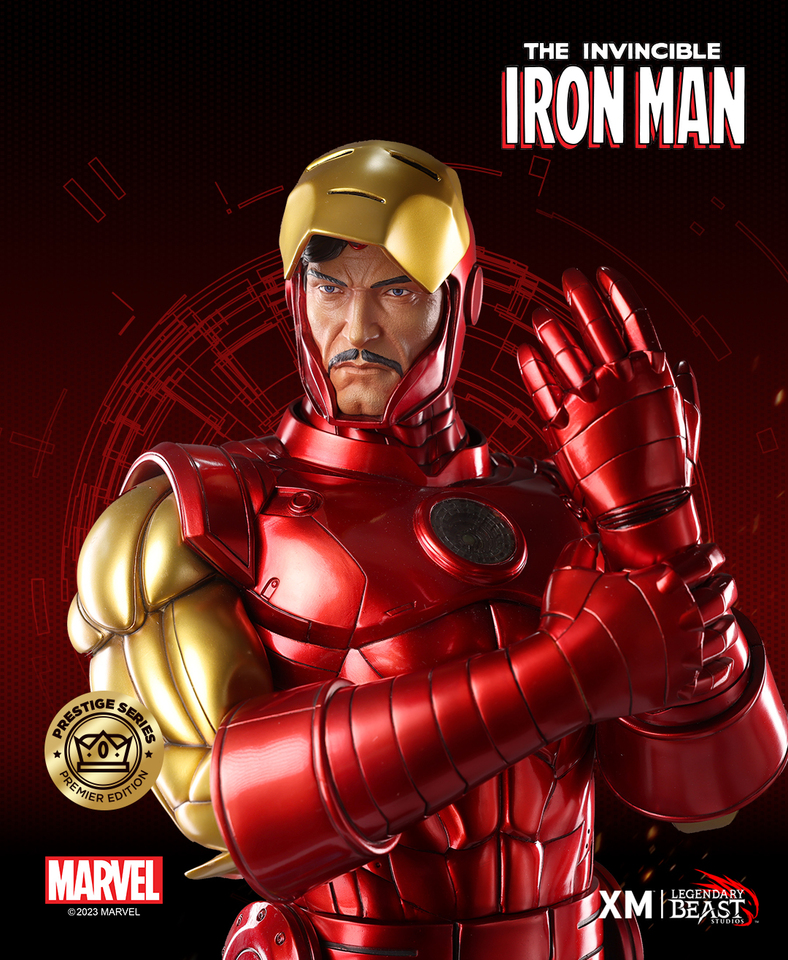 Premium Collectibles : Iron Man Classic 1/3 Statue 5bgdu7