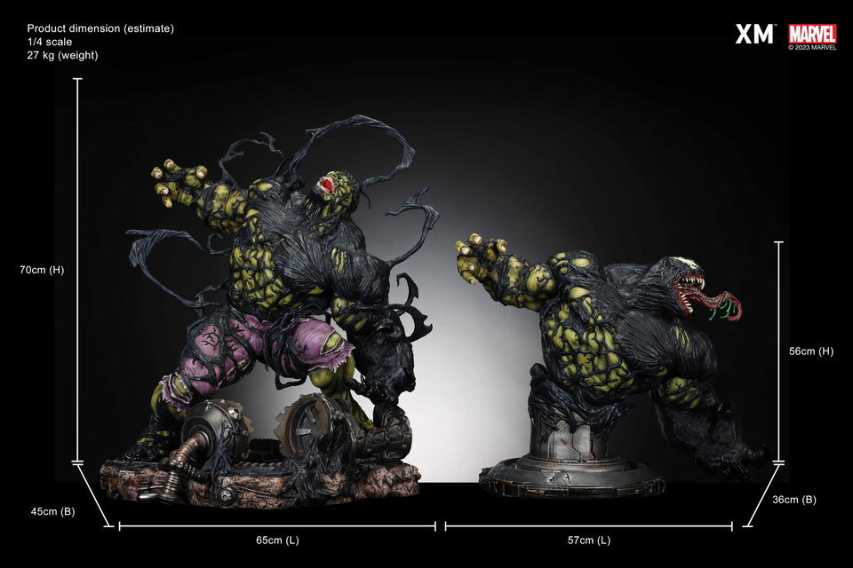Premium Collectibles : Venom Hulk 1/4 Statue 5gyid3