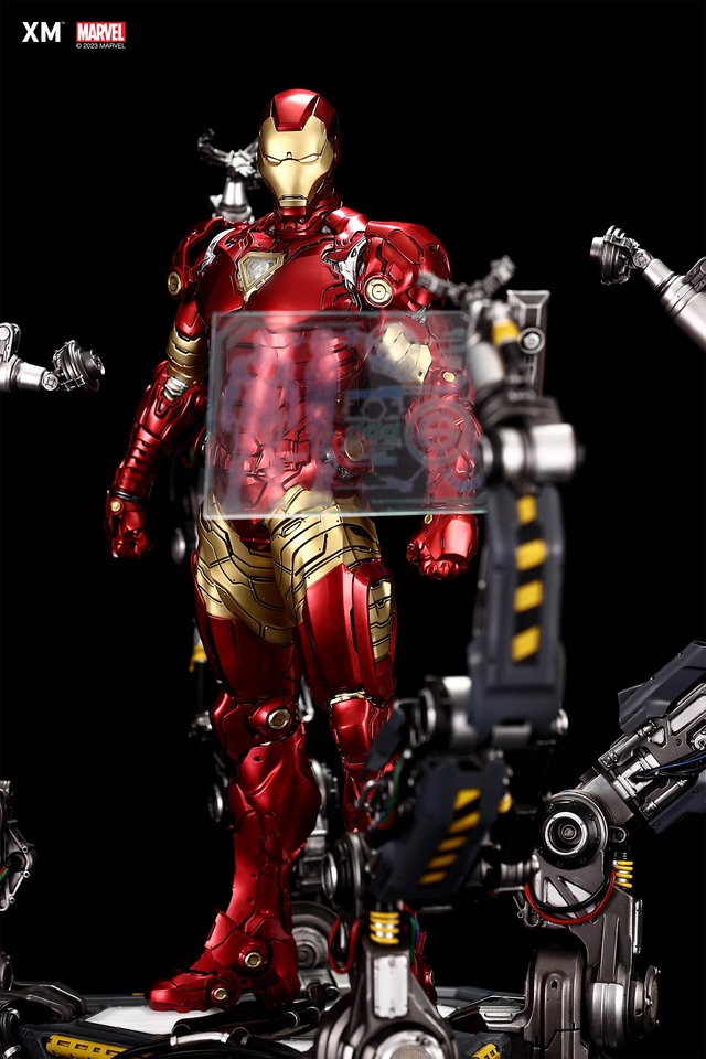 Premium Collectibles : Iron Man Suit-Up 1/4 Statue 5n7dny