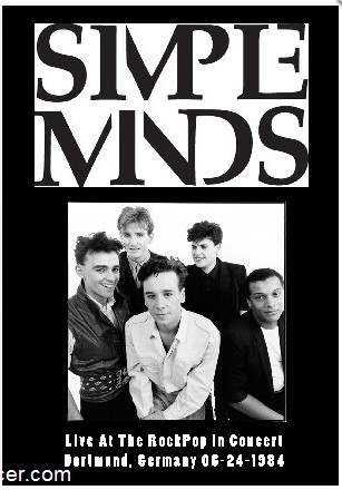 Simple Minds - Dortmund Englisch 1984 AC3 DVD - Dorian