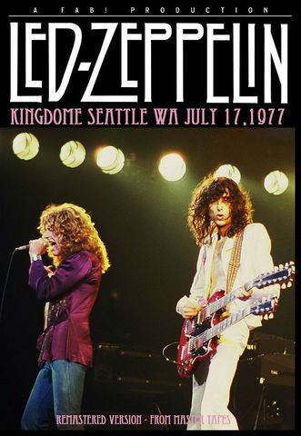 Led Zeppelin - Seattle Englisch 1977 AC3 DVD - Dorian