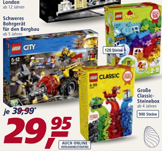 Real Onlineshop Lego Steineboxen Classic Und Duplo Für Je 2995