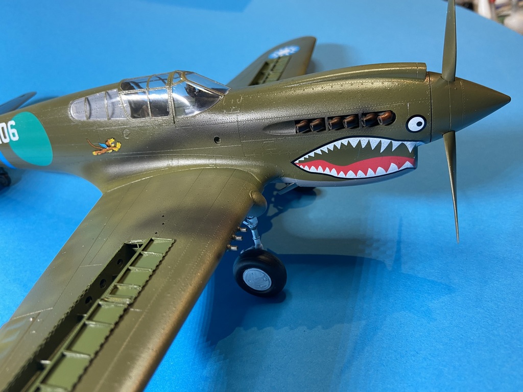 Curtiss P-40E Warhawk/Kittyhawk , Trumpeter 1/32  61wgdvb