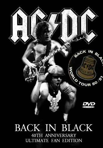 AC/DC - Back In Black 40th Anniversary Ultimate Fan Edition Englisch 2020 PCM DVD - Dorian