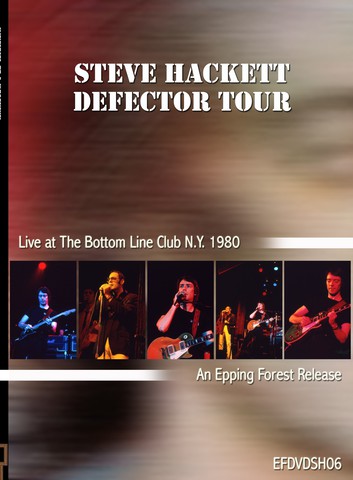Steve Hackett - Defector Tour Englisch 1980 PCM DVD - Dorian