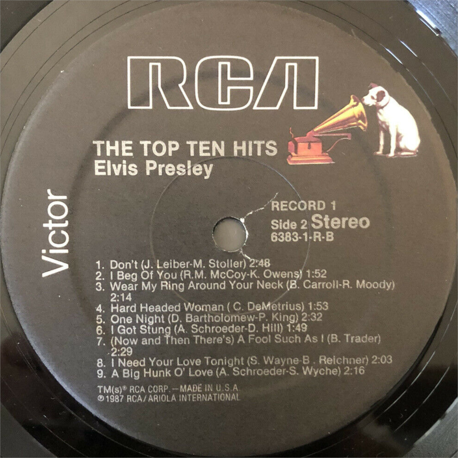 Hits - THE TOP TEN HITS 6383-1-r-di3k82