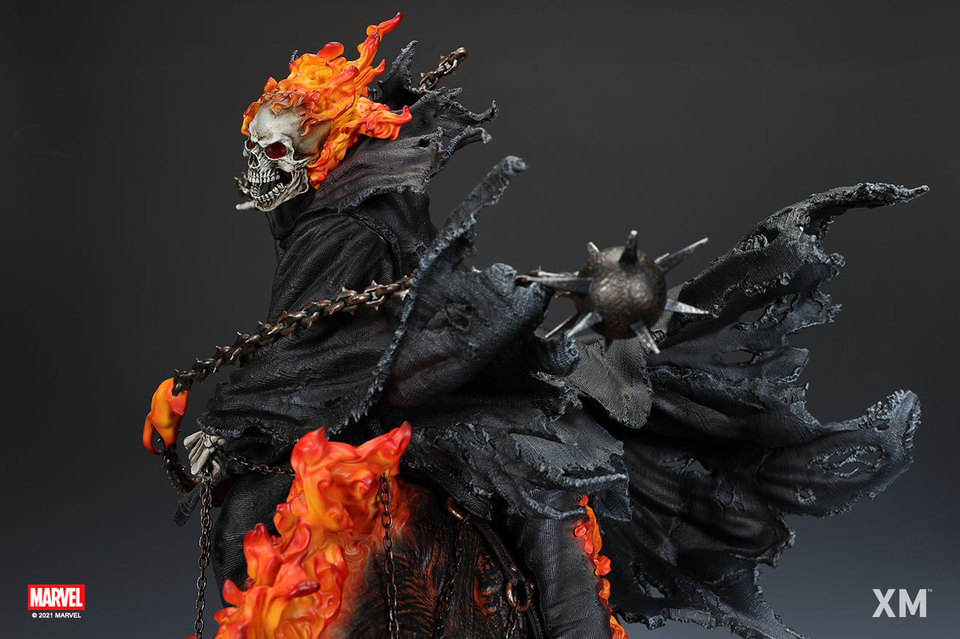 Premium Collectibles : Ghost Rider on Horse 65ske7