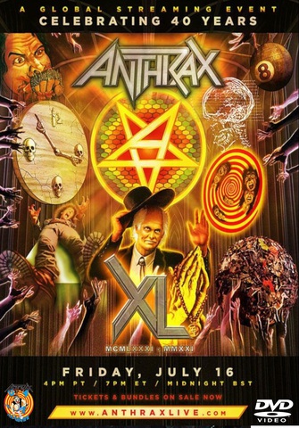 Anthrax - Live Streaming Englisch 2021  AC3 DVD - Dorian