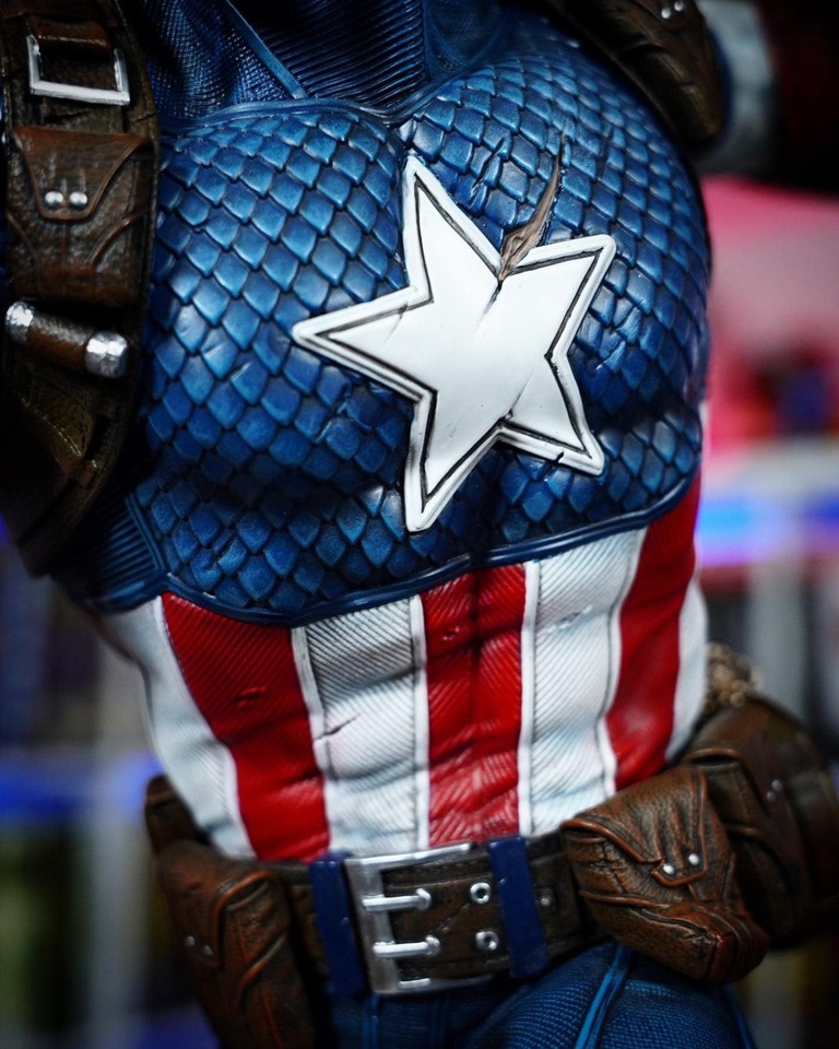 Premium Collectibles : Captain America Ultimate 1/4 Statue 6x9jgg