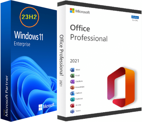 Windows 11 Enterprise 23H2 Build 22631.3593  + Office 2021 Pro Plus Preactivated May 2024