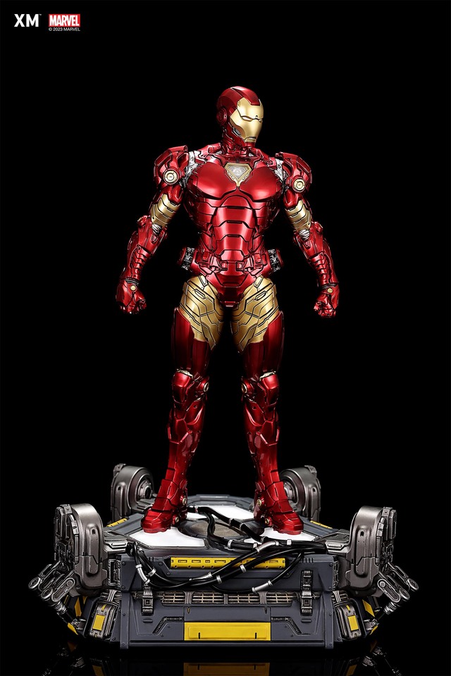 Premium Collectibles : Iron Man Suit-Up 1/4 Statue 6z6dd7