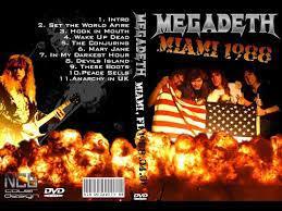 Megadeth - Cameo Theatre Miami Beach Englisch 1988  AC3 DVD - Dorian