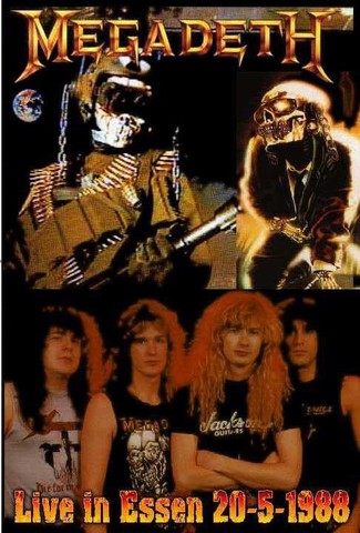 Megadeth - Live at Grugahalle Essen Englisch 1988  AC3 DVD - Dorian