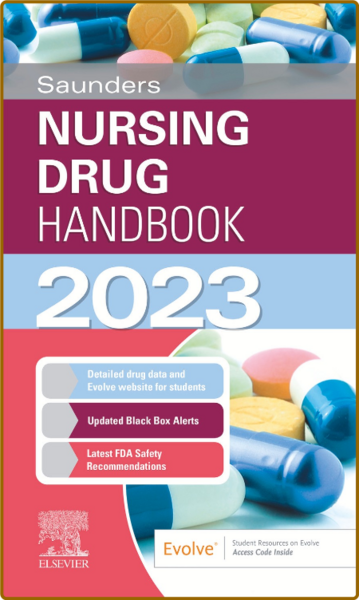 Hodgson K  Saunders Nursing Drug Handbook 2023