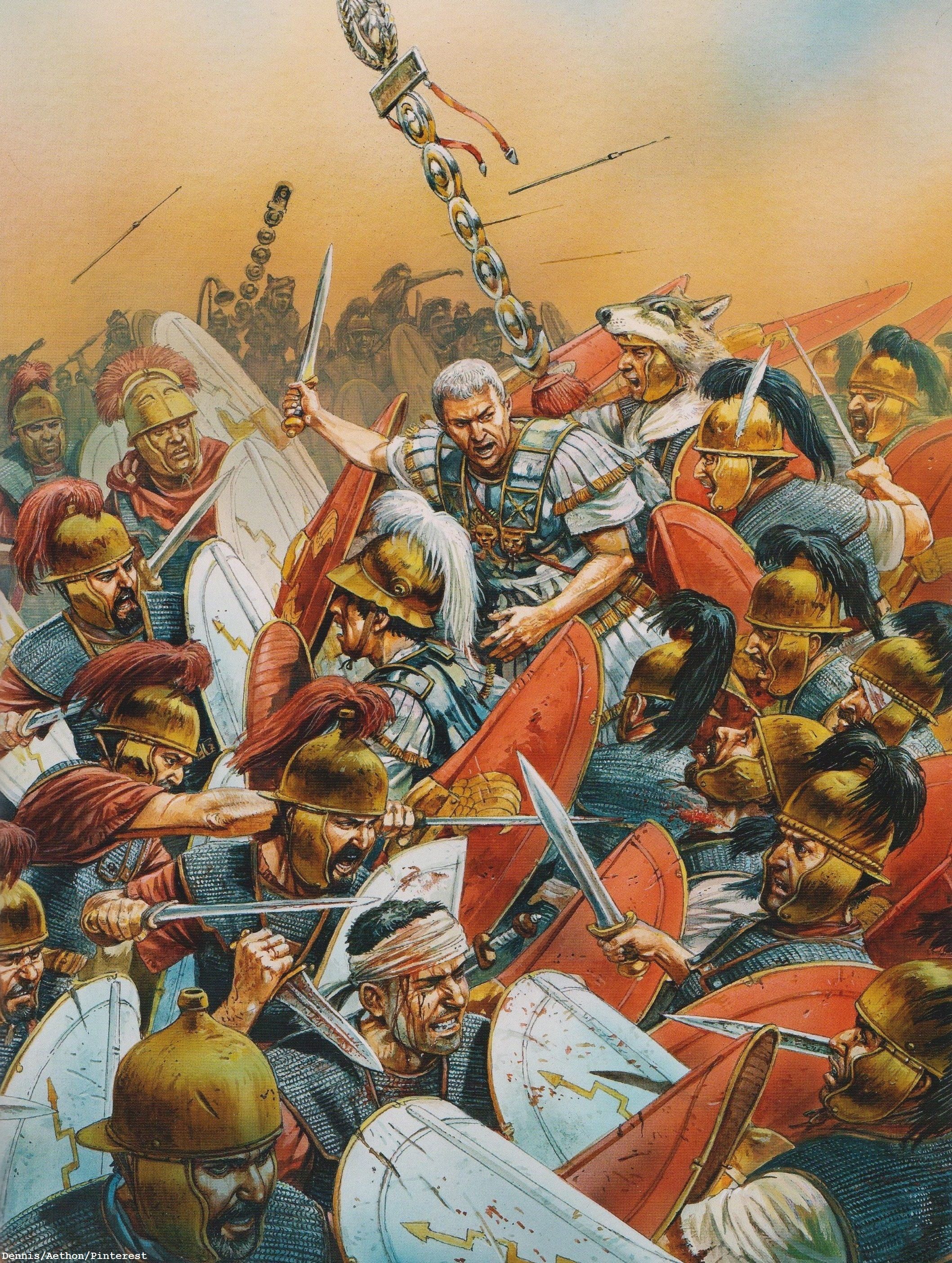 Римская армия до нашей эры. Битва при Фарсале 48 г до н.э. Римская Империя битва при Фарсале.