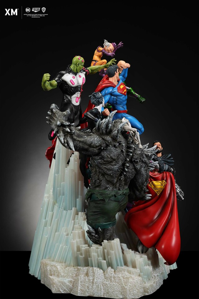 Premium Collectibles : Superman - Justice 1/6 Diorama 7mwcto