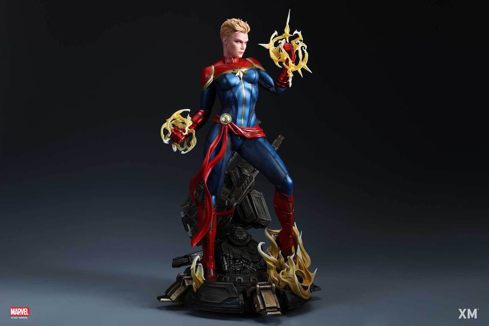 Premium Collectibles : Captain Marvel 1/4 Statue 7p4jyv
