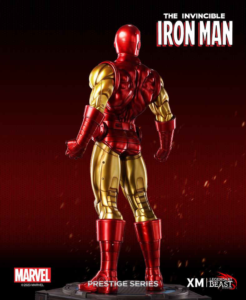 Premium Collectibles : Iron Man Classic 1/3 Statue 7x6c3z