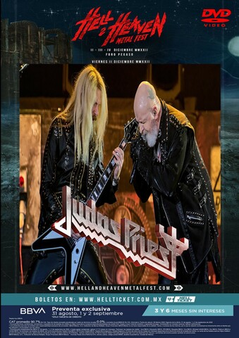 Judas Priest - Hell & Heaven Metal Fest Mexico Englisch 2022 AC3 DVD - Dorian
