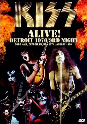 Kiss - Detroit Englisch 1976 AC3 DVD - Dorian