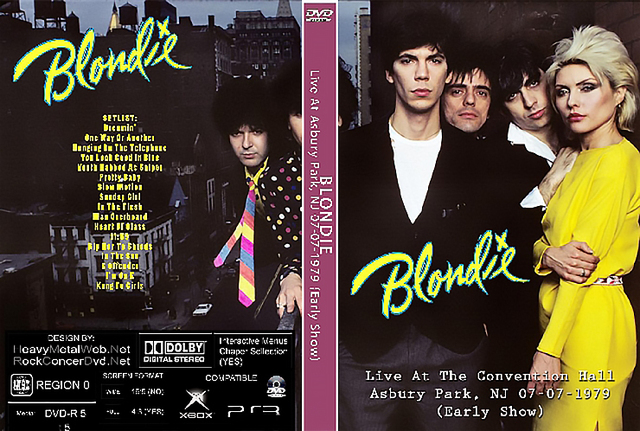 Blondie - Convention Hall, Asbury Park Englisch 1979 AC3 DVD - Dorian