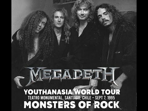 Megadeth - Santiago Chile Englisch 1995  AC3 DVD - Dorian