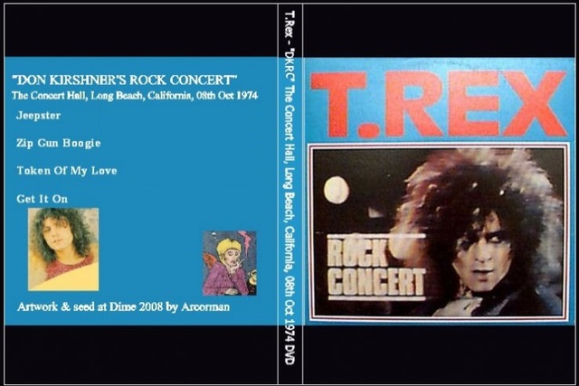 T. Rex - Don Kirchner's Rock Concert Englisch 1974  AC3 DVD - Dorian