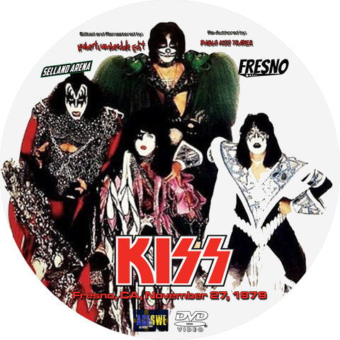 Kiss - Selland Arena - Fresno Englisch 1979  AC3 DVD - Dorian