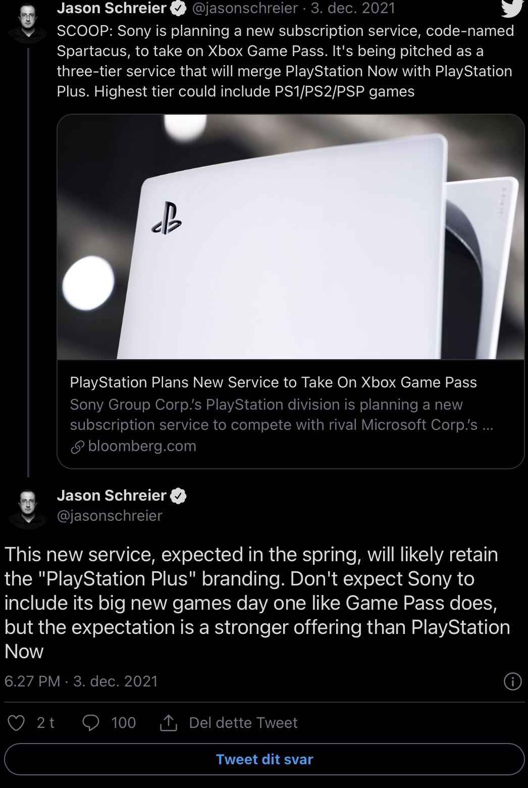 PlayStation 5-tråden (PS5)