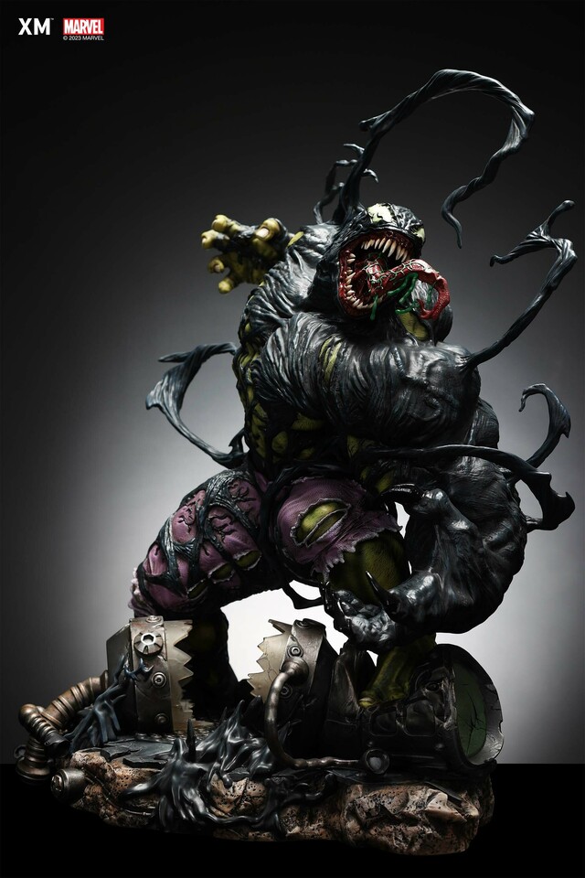 Premium Collectibles : Venom Hulk 1/4 Statue 8nhedq