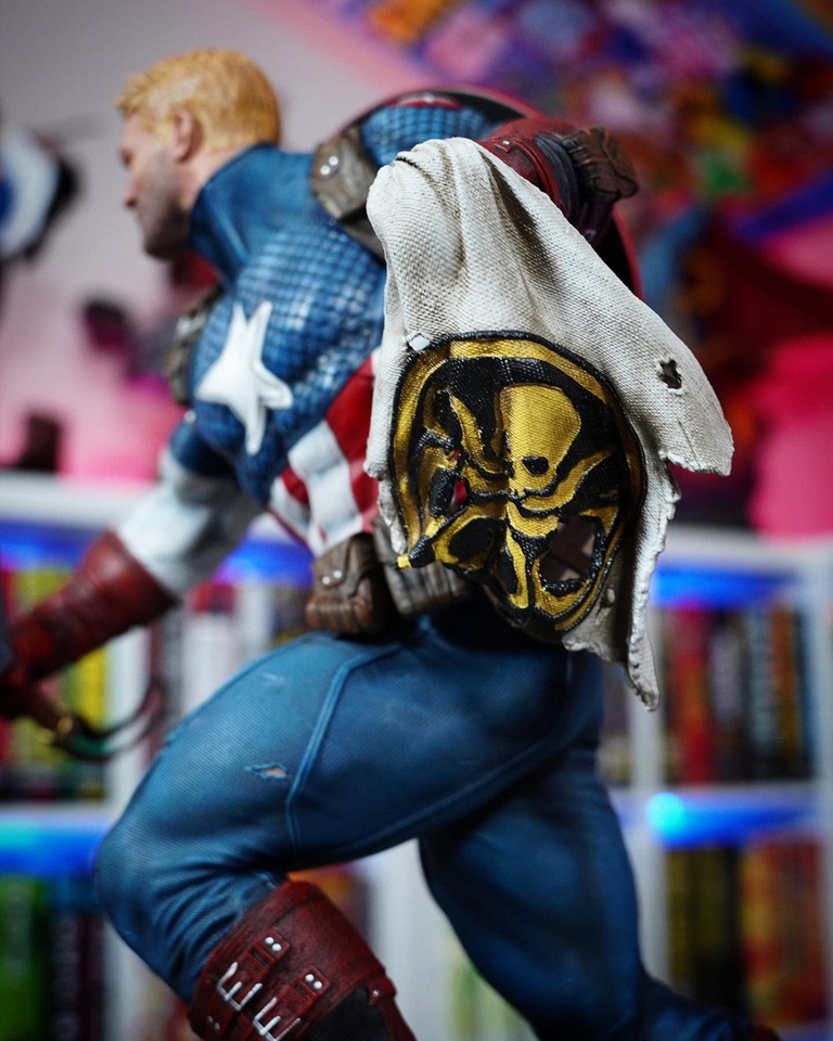 Premium Collectibles : Captain America Ultimate 1/4 Statue 8npkqy