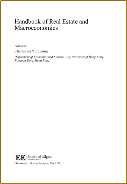 Leung K  Handbook of Real Estate and Macroeconomics 2022