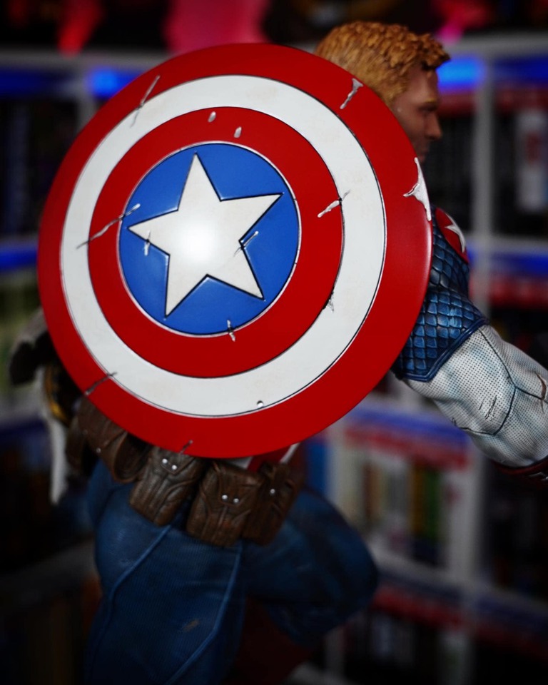 Premium Collectibles : Captain America Ultimate 1/4 Statue 9rqjuw