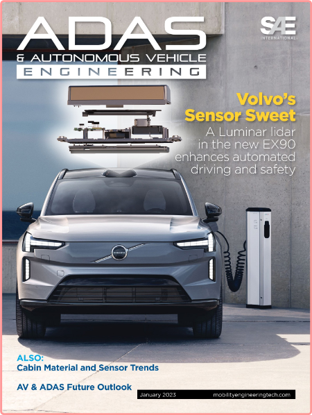 ADAS and Autonomous Vehicle Engineering-January 2023