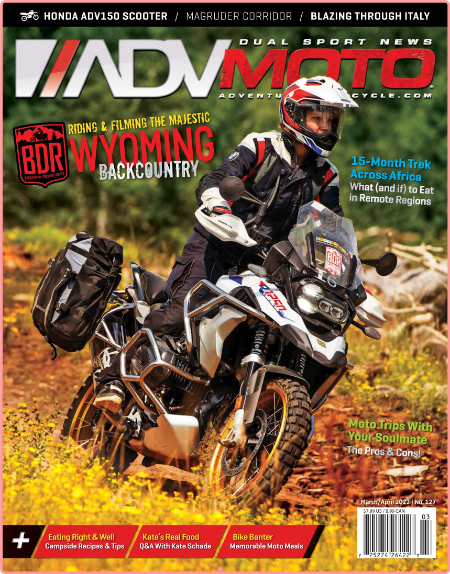 Adventure Motorcycle ADVMoto Issue 127-March April 2022