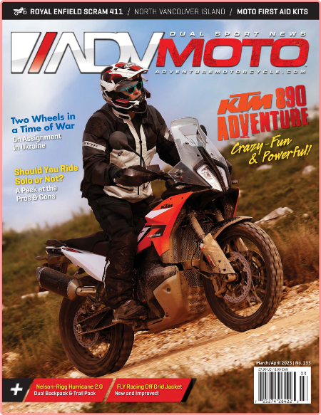 Adventure Motorcycle (ADVMoto) - Issue 133, March-April 2023