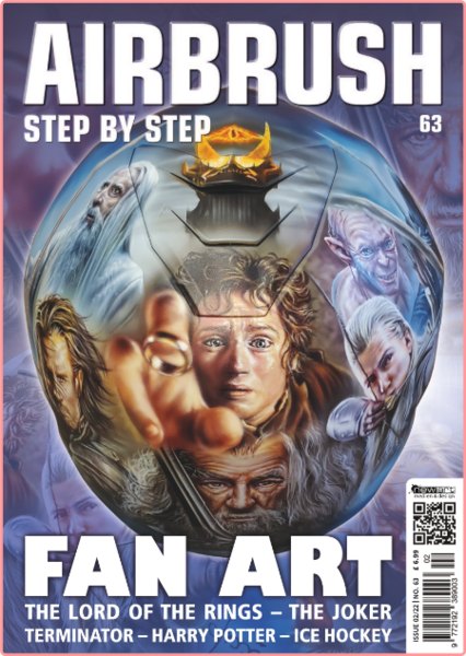 Airbrush Step by Step English Edition Issue 63-April 2022