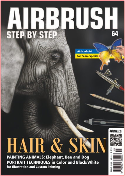 Airbrush Step by Step English Edition Issue 64-June 2022