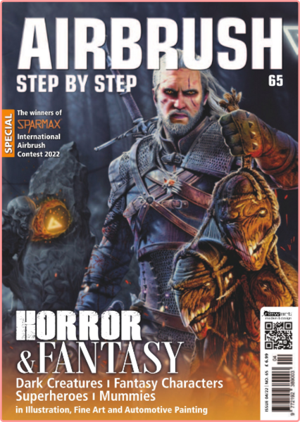 Airbrush Step by Step English Edition Issue 65-September 2022