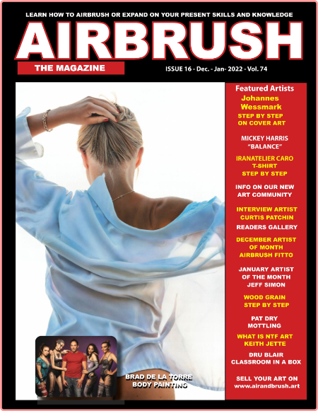 Airbrush The Magazine Issue 16-December 2021