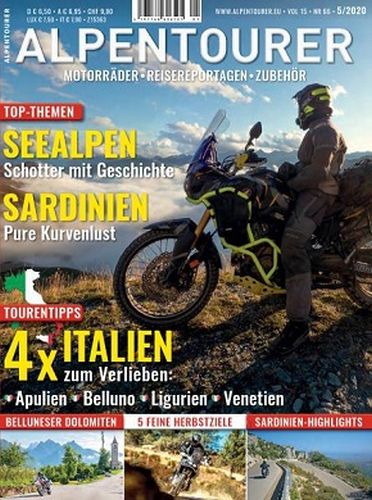 Cover: Alpentourer Motorradmagazin No 05 2020