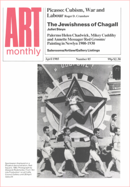 Art Monthly April 1985-No 85