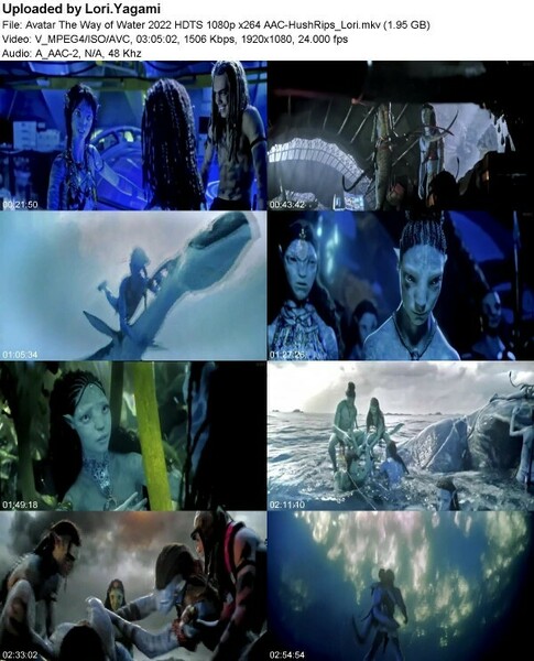 Avatar The Way of Water (2022) HDTS 1080p x264 AAC-HushRips