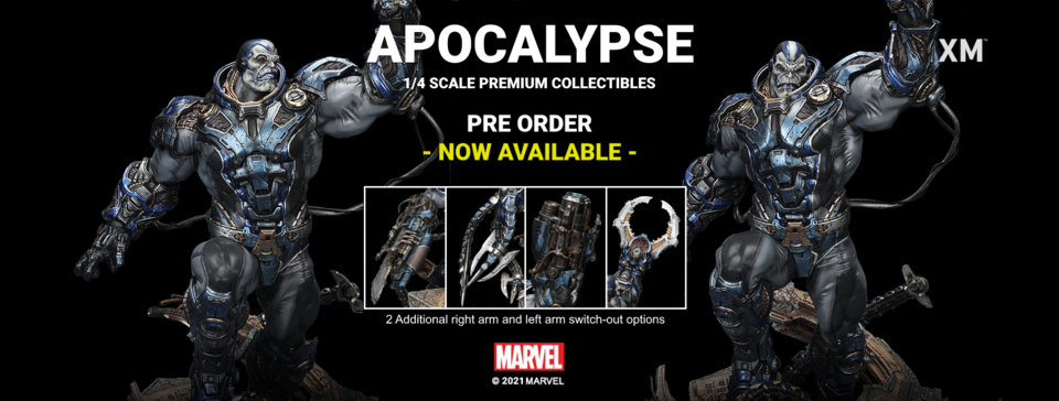 Premium Collectibles : Apocalypse 1/4 Statue Bannerapocalypseopeng3j39